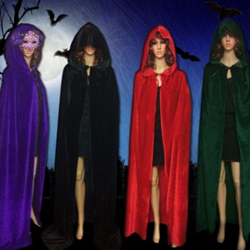 Gothic Witchcraft  Hooded Halloween Costume