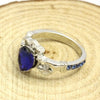 Harry Potter Witchcraft Blue Crystal Ring