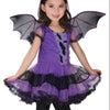 Purple Witch Halloween Dress Costume