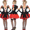 Sexy Queen of Hearts Halloween Witch Costume